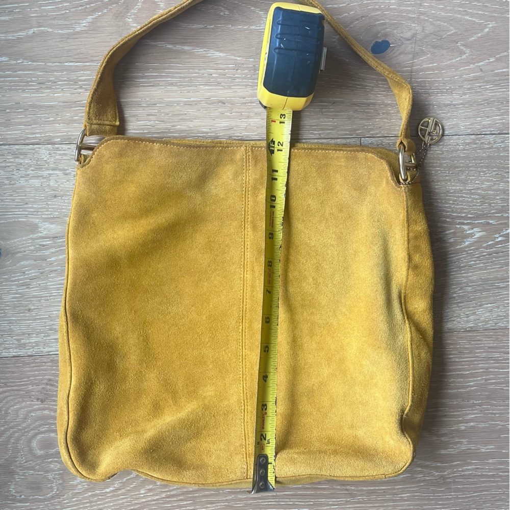 Giani Bernini Yellow Shoulder Bag with Slouchy Design - Picture 8 of 14